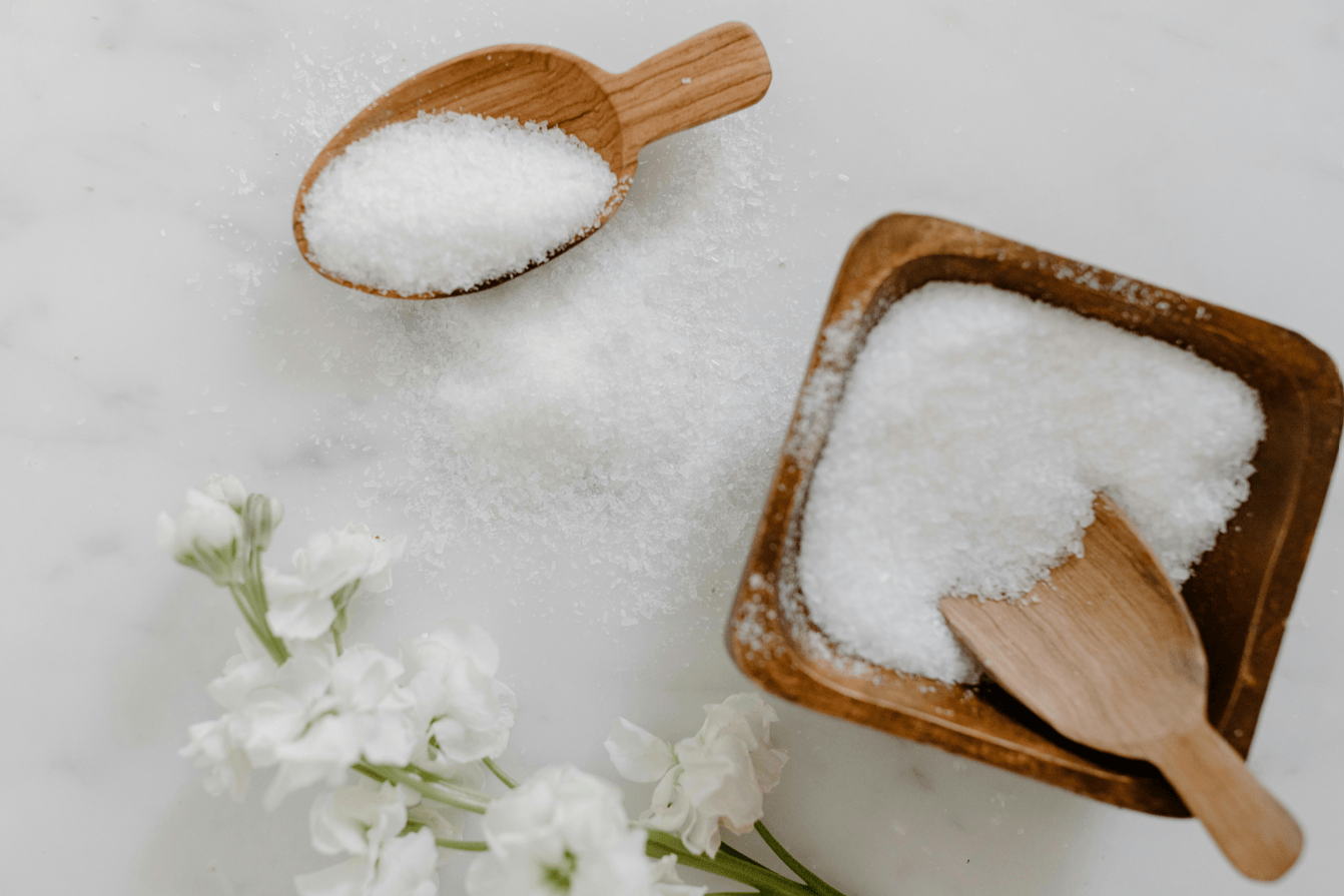 Pure Epsom Salts Magnesium Sulphate pouch for muscle relaxation and restorative bath soak.
