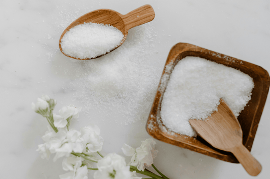 Pure Epsom Salts Magnesium Sulphate pouch for muscle relaxation and restorative bath soak.